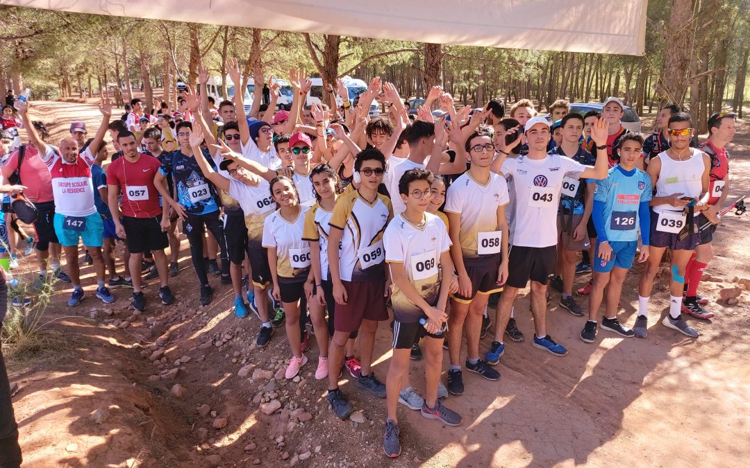 TRAIL DES LYCÉES FRANÇAIS : UNE CENTAINE D’ELEVES AU RENDEZ-VOUS SOUS LE SOLEIL D’AIT OURIR