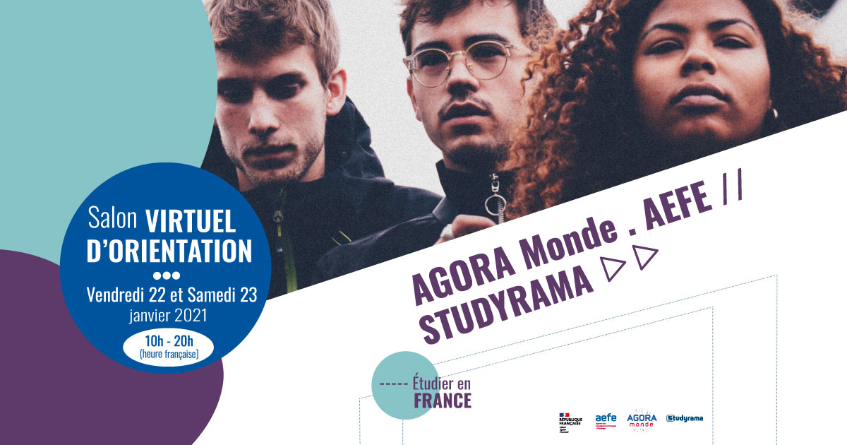Visuel Standard Salon AGORA Monde AEFE __ Studyrama (1)