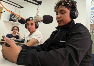 LA CLASSE MEDIA DE 4.2 REALISE SA 1ERE EMISSION RADIO EN DIRECT SUR LE THEME DE MARRAKECH