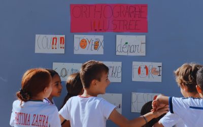CM1 E : L’orthographe illustrée pour célébrer la francophonie